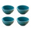 4Pcs Round Silicone Muffin Baking Cups Flexible Nonstick Bakeware 4