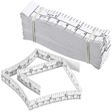 25Pcs Disposable Paper Measuring Tape Soft Material for Body and Wound Measurement