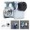 OUNONA White Automatic Door Swing Stopper Spring Bracket Closer 1