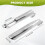 Food Storage Stainless Steel Tea Diffuser Upgrade Universal Fine Holes Tea Interval Diffuser with Hanging Hook Handle for Tea Brewing Experience 2