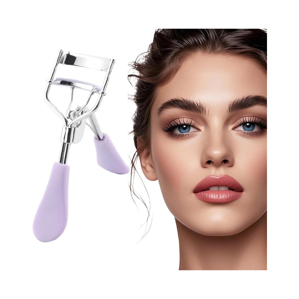 Purple Eyelash Curler, Eye-Opening, Voluminous Lashes, Eye Lash Curler For Lush, Luxurious Lashe, Fits All Eye Shapes & Sizes (Purple)