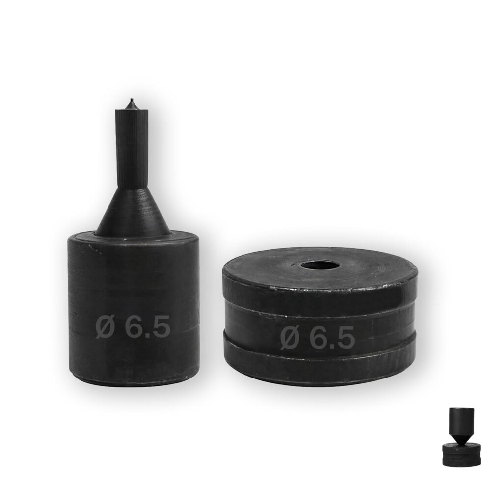 1 Hydraulic Round Hole Punching Die For Ch-70 | Metal Stamping And Sheet Metal Working Tools | Compatible With Hydraulic Punching Machine 9101399547495