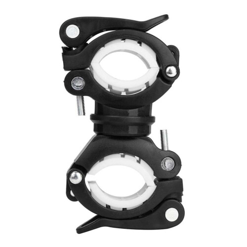 Bicycle Mount Bike Front Flashlight Holder Torch Multi-function Clip Clamp 2