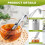 Food Storage Stainless Steel Tea Diffuser Upgrade Universal Fine Holes Tea Interval Diffuser with Hanging Hook Handle for Tea Brewing Experience 4