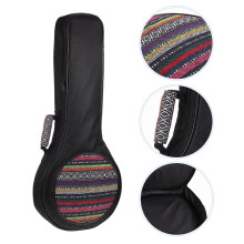 1Pack Portable Mandolin Case Thick Cotton Hands Storage Bag for Musical Instruments