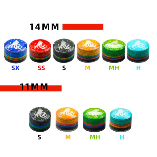 Rainbow Billiards Tip 11mm MH 2