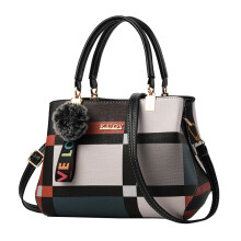 Trendige Handtaschen und Geldbörsen für Damen: Henkeltasche aus PU-Leder, Umhängetasche, Schultertasche