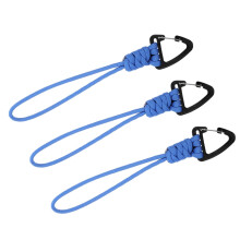 3 Pcs Car Key Chain Lanyards Versatile Lanyard with Carabiner Outdoor Carabiner Lanyard Cord Lanyard with Carabiner