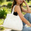 Women's Nylon Drawstring Tote Bag with Multiple Pockets - 2