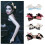 COMEET κλιπ μαλλιών για πάρτι, κλιπ μαλλιών Cosplay Novelty Bat Wing Lace Bows Κλιπ μαλλιών για 2