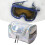 Ski Goggles Carrying Case Zipper Lightweight 8