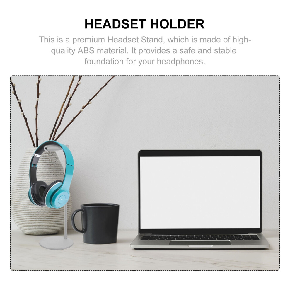 Gaming Headset Stand 27X3.9in Aluminium Alloy 1Pack Silver 9122141131533
