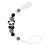 Pacifier Clip Silicone Animal Panda Dinosaur Newborn 2