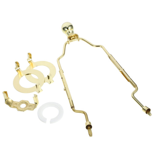 1 Ensemble de support d'abat-jour (harpe, armature, anneau)