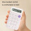 AuroraX Office Basic Calculator Simple Compact Pocket Calculator,Handheld 8 Digit Standard 4 Function Calculator Learning Study College Supplies 5