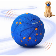 Intelligenter interaktiver Hundeball – Wiederaufladbar, staub- und wasserdicht, selbstrollendes Spielzeug, kompatibel mit