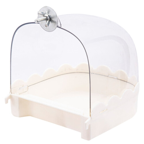 Parrot Bathing Box Hanging Birdcage Shower Bath