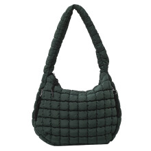 Gesteppte Tragetasche für Damen, leichte Schultertasche mit großem Fassungsvermögen, modische Hobo-Tasche für den Winter