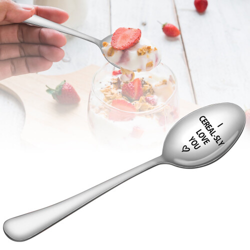 Σετ κουταλιών I Cerealsly You – Δώρο για την Ημέρα του Αγίου Βαλεντίνου, Συμβατό με όλες 1
