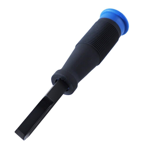 90 Right Angle Chisel Tool with Durable Plastic Handle High Carbon Steel Body for Efficient Grooving Work