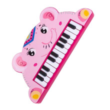 Pianoforte Elettronico per Bambini con Animali Cartonati, 22 Tasti Giocattolo per Bambini