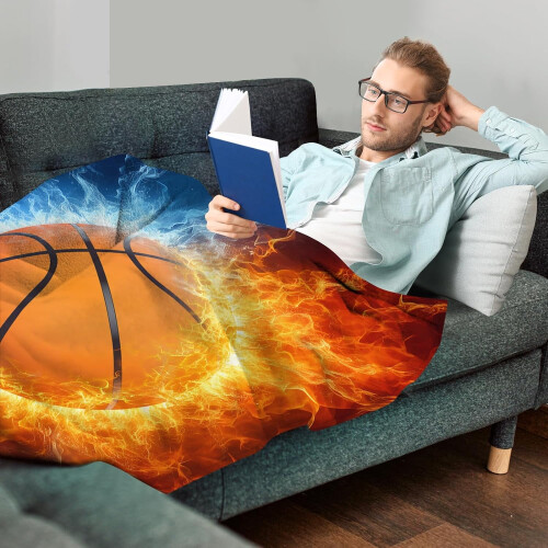 Κουβέρτα Σόφτμπολ 30x40in – Σχεδιασμός Cool Fire & Ice, Δώρα Σόφτμπολ για Κορίτσια, Δώρα 2