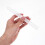6Set White Rectangular Drawer Slides for Silent Movement and Full Extension in 3
