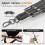 2-pack telefonrem med metallflikar – justerbar 2