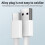 Câble de charge rapide 5 A pour smartphone USB-C, 1,5 m (4,92 pi), blanc. 7