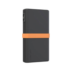 Étui de transport portable en silicone antichoc avec pochettes pour batteries externes 66W 12000mAh