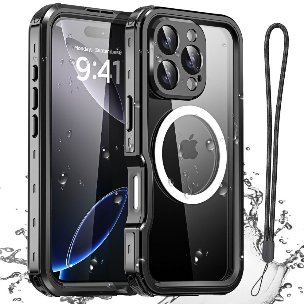 Iphone 16 Pro Max Waterproof Shockproof Case Â Heavy Duty 9043876473609