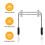 Gaming Chair Floor Pedals Long Telescopic Handle 7