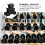 Dumbbell Rack Floor Bracket Black 6