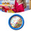 Wave Bead Ocean Drum 8in Blue Plastic Educational 1