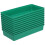 10Pcs Flower Mud Fixing Tray Green Plastic Foam Base for Effortless Arranging 1