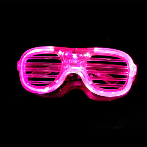 Γυαλιά πάρτι LED που αναβοσβήνουν, κάτω των 5$. Πολύχρωμα γυαλιά πάρτι με φωτισμό LED