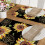 Sunflower Placemats Linen Rustic 4 Pcs 3