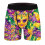 Man Printing Breathable Close Fitting Men's Underpants Comfortable Boxers(B,Polyester,Spandex) 2
