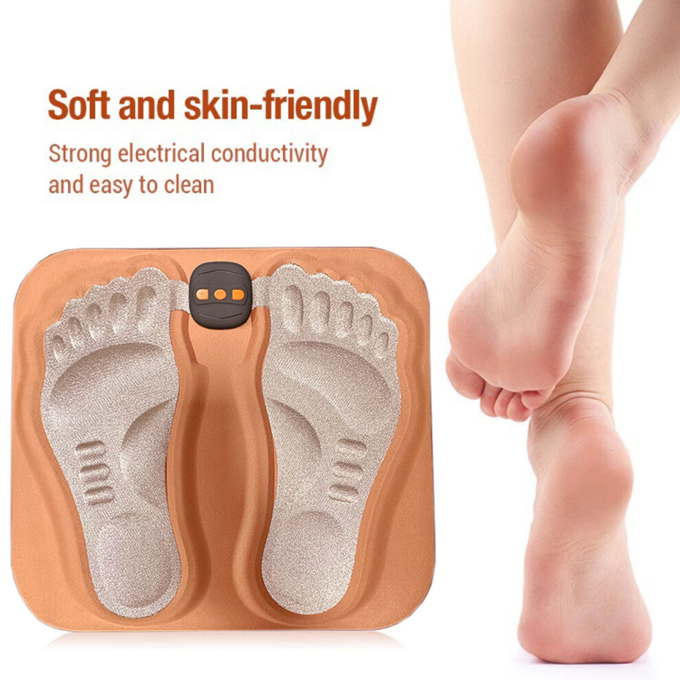 Portable Foot Massager with 6 Settings & Pulse Sensation â 15-Min Deep Tissue Massage for Tired Feet