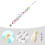 Bone Chewing Toy with Bells for Parrots 1 piece 5
