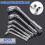 6-Piece Hardware Tool Set: Mirror Perforated, L-Shaped & Double-Headed Elbow Socket Wrenches 1