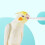 Bone Chewing Toy with Bells for Parrots 1 piece 6