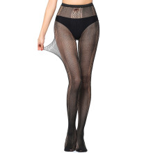 Fishnet Thigh-High Stockings for Women – Compression, Silk, Suspender-Ready, One Size, Compatible with Y