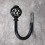 Metal Curtain Holdbacks Golden Wall-Mounted Tie Back Hooks 5