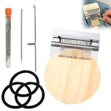 Loom Knitting Kit Beginner Portable Darning and Patchwork