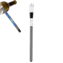 Stainless Steel Wine Bottle Chiller Stick for Cooling, Aerating & Longer Pouring – Compatible with Standard Wine Bottles