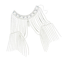 Shimmering Adjustable Alloy Rhinestones Bridal Chain Chain Body Shoulder Chain Jewelry For Evening Gowns Celebration