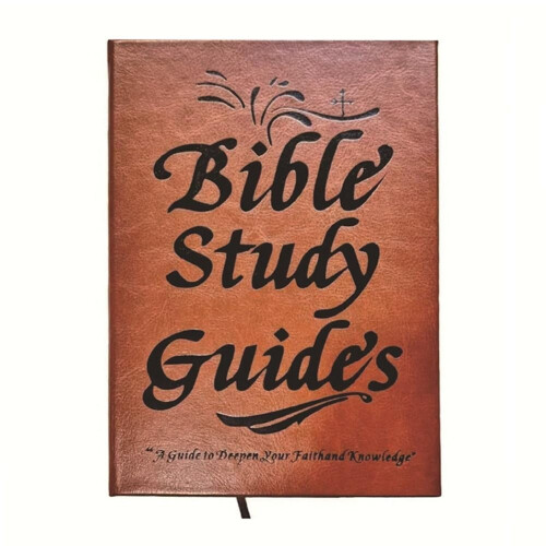 Bible Study Guide for Women PU Leather 66 Pages