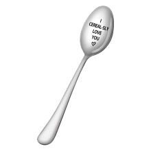 Conjunto de Colheres I Cerealsly You – Presente de Dia dos Namorados para Ele/Ela, Compatível com Todas as Cozinhas