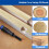 90 Right Angle Chisel Tool with Durable Plastic Handle High Carbon Steel Body for Efficient Grooving Work 7